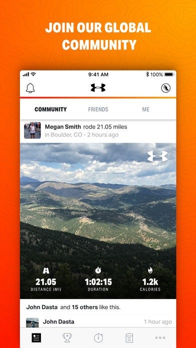 map my ride by under armour