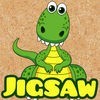 無料恐竜パズル ジグソー パズル ゲーム - 恐竜パズル子供幼児および幼児の学習ゲーム アイコン