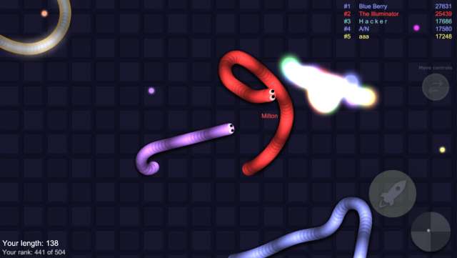 スリザリオio ミミズ ゲームのレビューと攻略 Iphone Androidスマホアプリ ドットアップス Apps