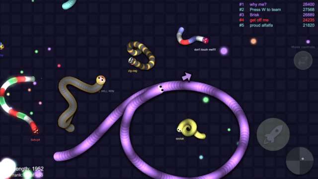 スリザリオio ミミズ ゲームのレビューと攻略 Iphone Androidスマホアプリ ドットアップス Apps