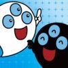 白オバケ黒オバケのみつけて絵本「ふしぎなタネで大さわぎ」iPhone版のアイコン