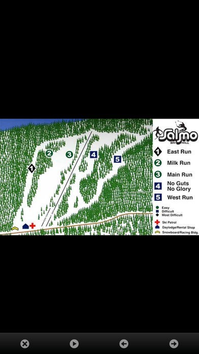 スキー場マップ | スクリーンショット