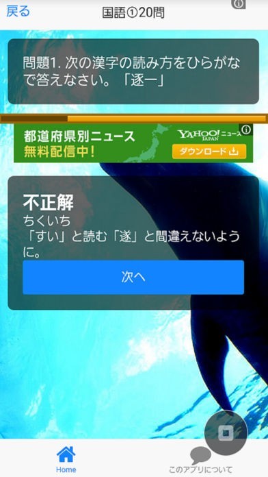 就活向け　一般常識１００問 | スクリーンショットその2