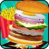 バーガーメーカーのシェフ - ゲームホットスーパーマスターハンバーガーショップバーガーキング食品フィーバークッキング アイコン