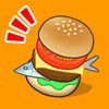 バーガーフリッカー 〜大食いJK来店!フリックで超速ハンバーガー作り アイコン
