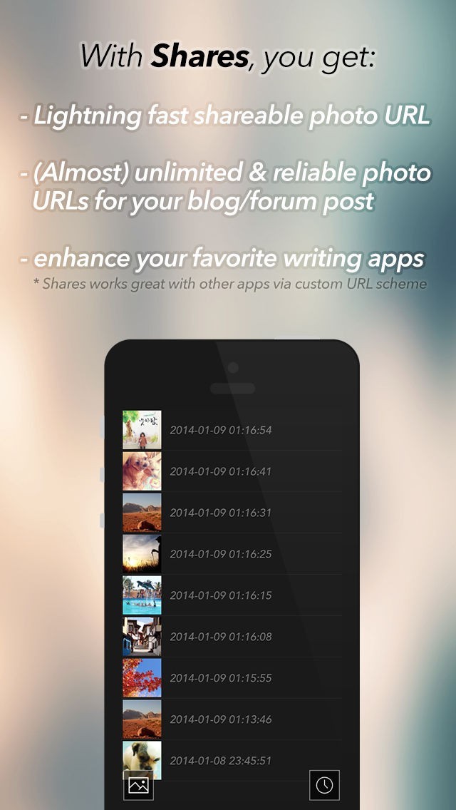Shares for Flickr | スクリーンショットその2