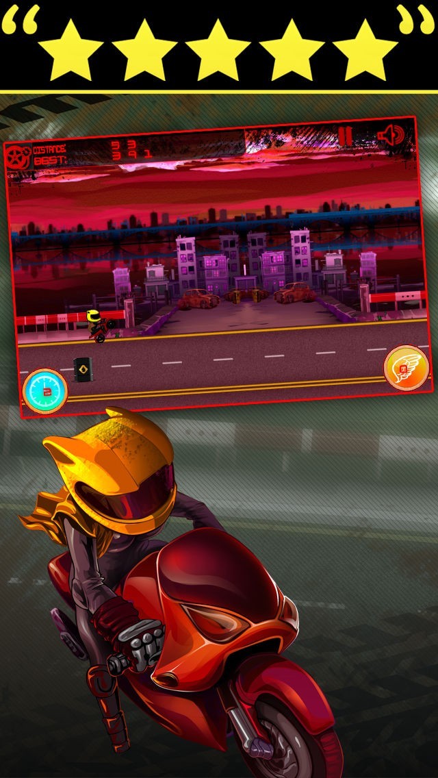 スピードバイクレースゲーム 無料：MotoXバイクレースの伝説 | スクリーンショットその2