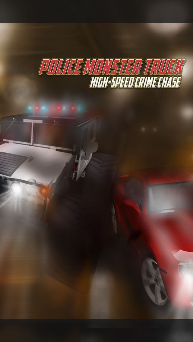 Police Chase Monster Truck Car Off-Road Drag Race Game Free (3D Real Test Driving Traffic Sim) | スクリーンショットその1