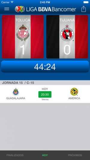 Liga Bancomer Mx App Oficial おすすめ 無料スマホゲームアプリ Ios Androidアプリ探しはドットアップス Apps