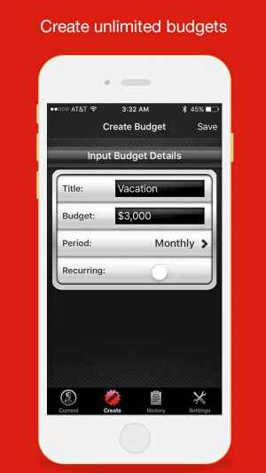 budget saved personal finance and money management mobile bank