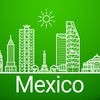 メキシコシティ 旅行 ガイド ＆マップ アイコン