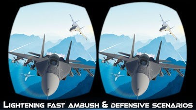 Vrジェット戦闘機f 16 レアルパイロットフライトシミュレーションとバーチャルリアリティで敵航 Iphone Androidスマホアプリ ドットアップス Apps