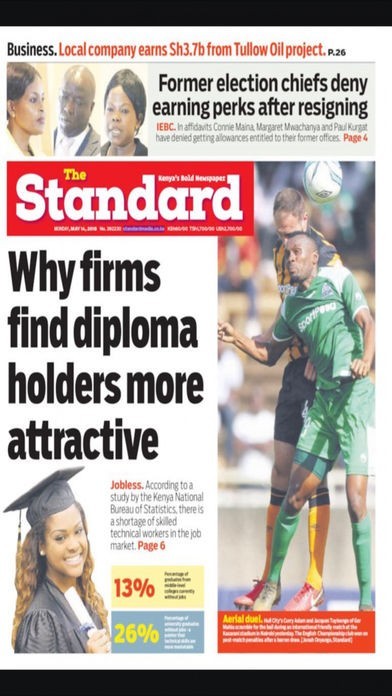 The Standard Epaper | スクリーンショットその2