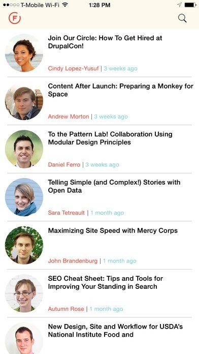 Forum One Insights | スクリーンショットその1