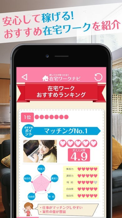 在宅ワーク診断ナビ ~自由な時間に稼げるおすすめ副業情報を紹介~ | スクリーンショットその1