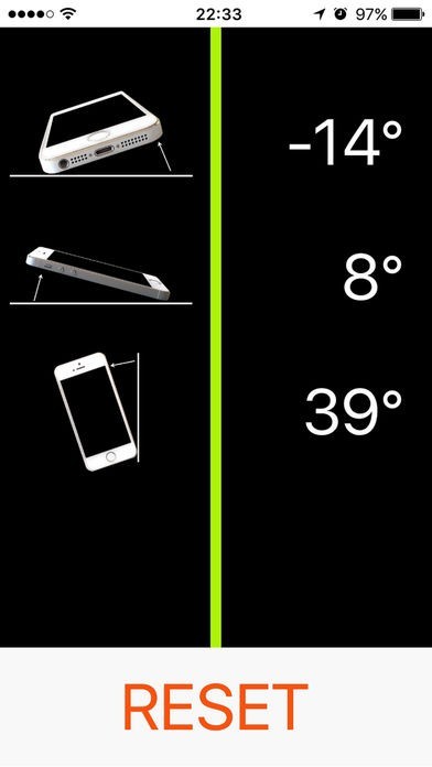 シンプル角度計 -  simple angle meter | スクリーンショット