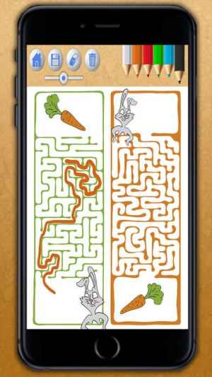 子供のための動物の迷路ゲーム 迷路パズルを行い解決し ゲームに面白い動物を描きます おすすめ 無料スマホゲームアプリ Ios Androidアプリ探しはドットアップス Apps