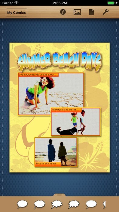 Comic Life | スクリーンショットその1