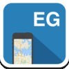 エジプト（カイロ、ハルガダ、シャルムエルシェイク） オフラインマップ、ガイド、天気、ホテル。無料のナビゲーション。GPS アイコン