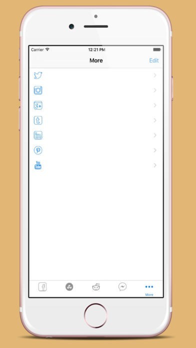 Social Media App | スクリーンショットその1