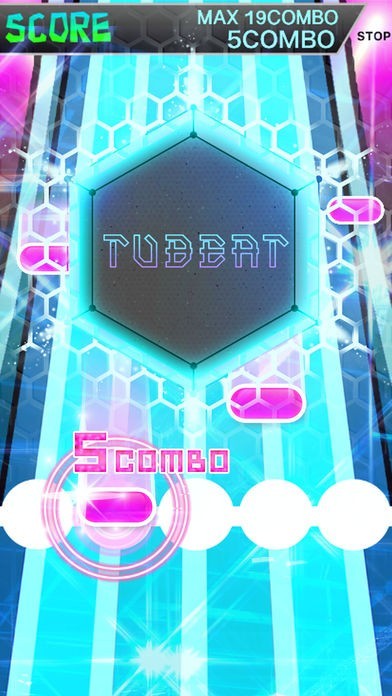 リズムゲーム - TUBEAT チュービート、音ゲー | スクリーンショットその1