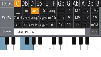 ピアノコード判定 | スクリーンショットその2