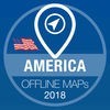 USAオフライン地図GPSナビゲータ アイコン