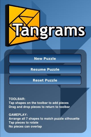 Tangrams | スクリーンショットその2