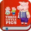 The Three Little Pigs - Interactive bedtime story book アイコン