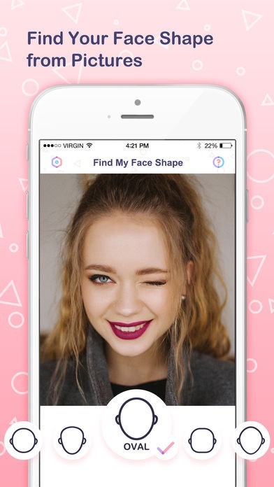 私の顔の形は？ | スクリーンショットその1