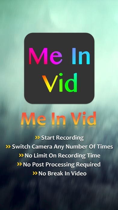 MeInVid - Front Back Video | スクリーンショットその2