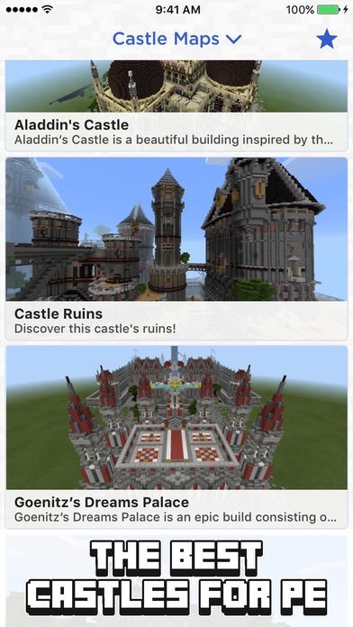 Castle Maps for Minecraft PE | スクリーンショットその2