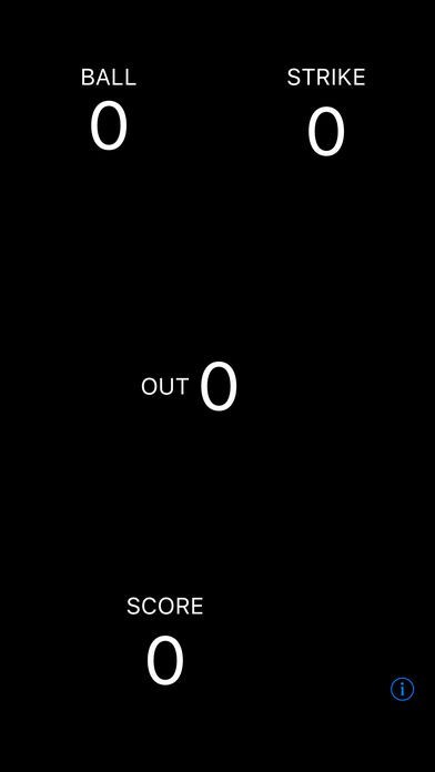 インジケータ　野球＆ソフトボール　無料版 | スクリーンショットその1