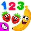 数字 子供 ゲーム3-5: 幼児 知育 数学 算数 アイコン