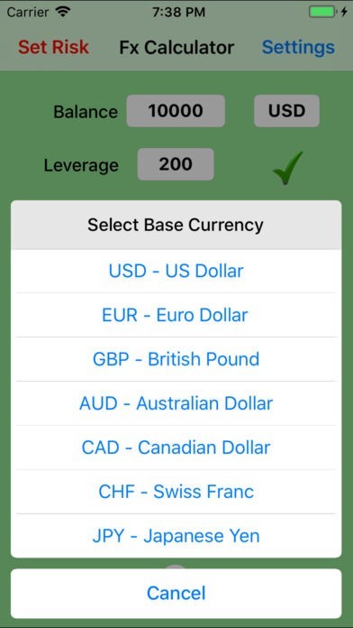 Forex Trade Calculator IPhone Android Apps