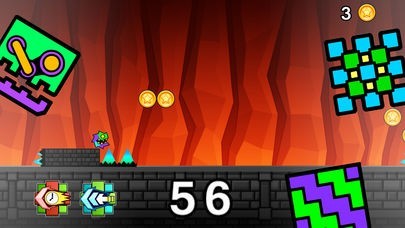 Blocky Dash - Meltdown Run | スクリーンショットその1