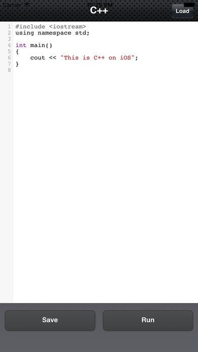 C++ | スクリーンショットその1
