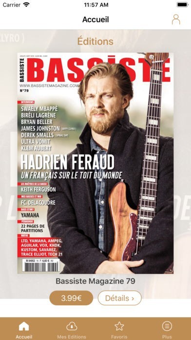 Bassiste Magazine | スクリーンショットその1