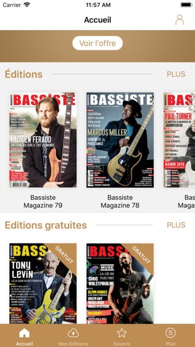 Bassiste Magazine | スクリーンショットその2