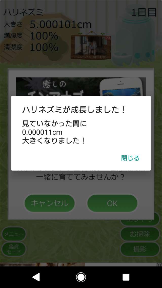 癒しのハリネズミ育成ゲーム のレビューと序盤攻略 Iphone Androidスマホアプリ ドットアップス Apps