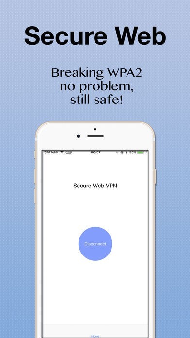 Secure Web - WPA2 protection | スクリーンショット