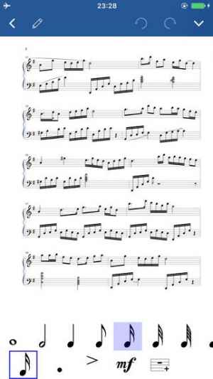 Notation Pad 作曲家の楽譜作成ツール Iphone Androidスマホアプリ ドットアップス Apps