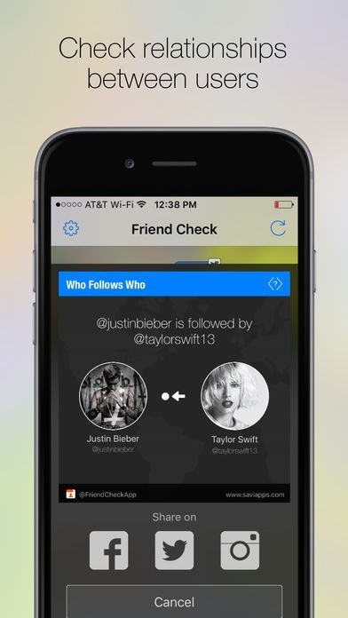 Friend Path Checker Friend Check, Follow Tracker for Twitter,Instagram | iPhone・Android対応の ...