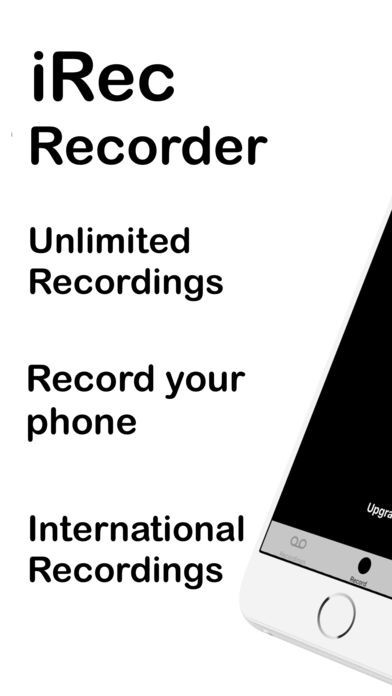 iRec Call Recorder for iPhone | スクリーンショットその1