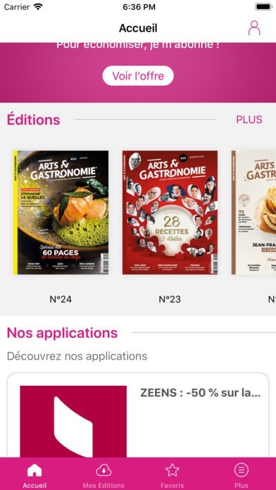 Arts & Gastronomie Magazine | スクリーンショットその2