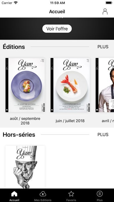 YAM le magazine des chefs | スクリーンショットその2