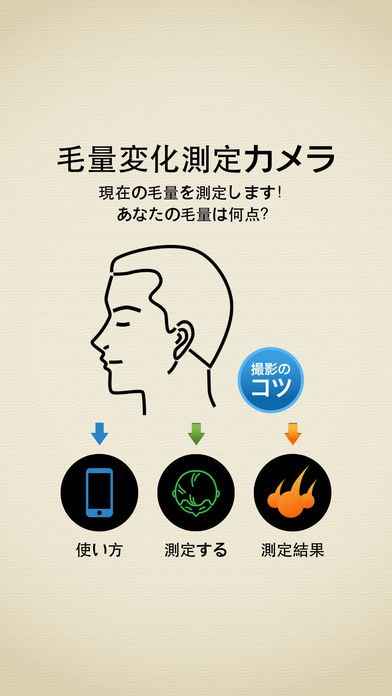 毛量変化測定カメラ Free Iphone Androidスマホアプリ ドットアップス Apps