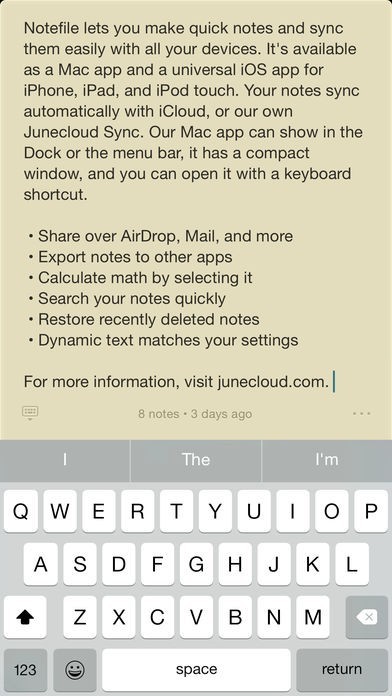 notefile ios notefile ios