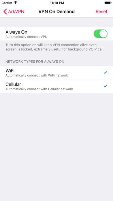 ArkVPN: Standard Edition | スクリーンショットその2