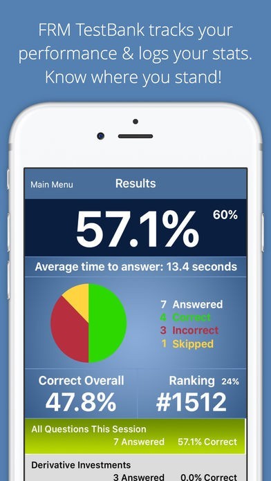 FRM Exam TestBank! | iPhone・Android対応のスマホアプリ探すなら.Apps